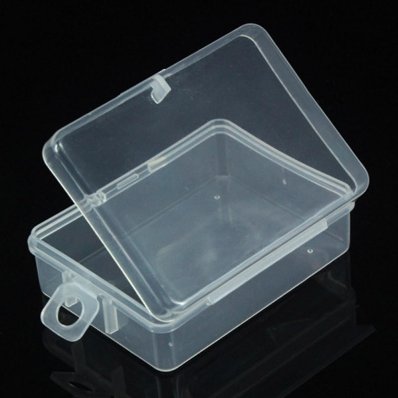 1Pc Clear Plastic Transparent Storage Box Debris Collect Container Case with Lid 1Pc Clear Plastic Transparent Storage Box Debris Collect Container Case with Lid