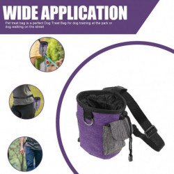 Dog Walking Bag Convenient Waist Snack Pouch Dog Training Bag for Going Out