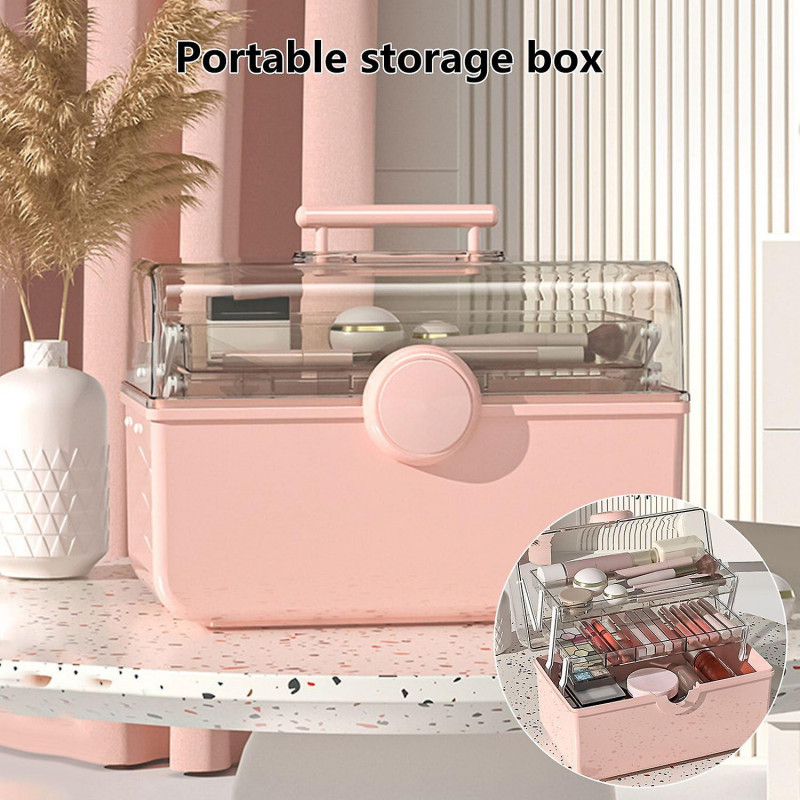 Pill Storage Box Large Capacity Multi Layers Transparent Lid Storage Pills Storage Box First Aid Cas Pill Storage Box Large Capacity Multi Layers Transparent Lid Storage Pills Storage Box First Aid Cas