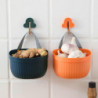 Kitchen Storage Basket Handle Design Waterproof Moisture-proof PP Plastic Soap Sponge Hanging Sundri