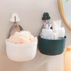 Kitchen Storage Basket Handle Design Waterproof Moisture-proof PP Plastic Soap Sponge Hanging Sundri Kitchen Storage Basket Handle Design Waterproof Moisture-proof PP Plastic Soap Sponge Hanging Sundri