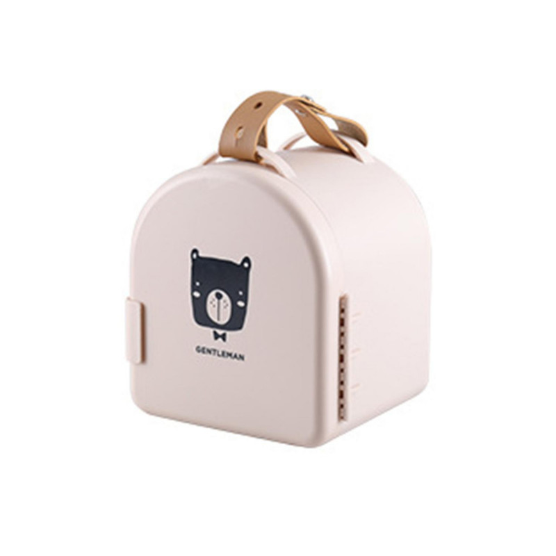 Toy Storage Case Nice-looking Decorative Portable Plastic Toy Case Snacks Sundries Storage Box for C