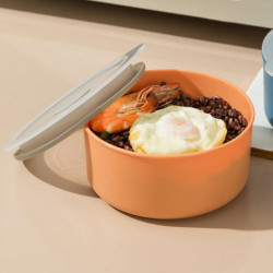 Fresh-keeping Bowl Nordic Style Dust-proof PP Multi-functional Dorm Noodle Bento Bowl Dinnerware Sup Fresh-keeping Bowl Nordic Style Dust-proof PP Multi-functional Dorm Noodle Bento Bowl Dinnerware Sup