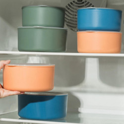 Fresh-keeping Bowl Nordic Style Dust-proof PP Multi-functional Dorm Noodle Bento Bowl Dinnerware Sup Fresh-keeping Bowl Nordic Style Dust-proof PP Multi-functional Dorm Noodle Bento Bowl Dinnerware Sup