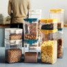 Transparent Moisture-proof Sealed Can Kitchen Food Storage Bottle Container