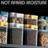 Transparent Moisture-proof Sealed Can Kitchen Food Storage Bottle Container