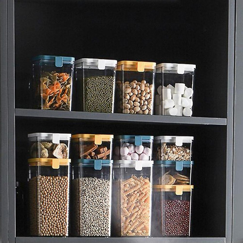 Transparent Moisture-proof Sealed Can Kitchen Food Storage Bottle Container