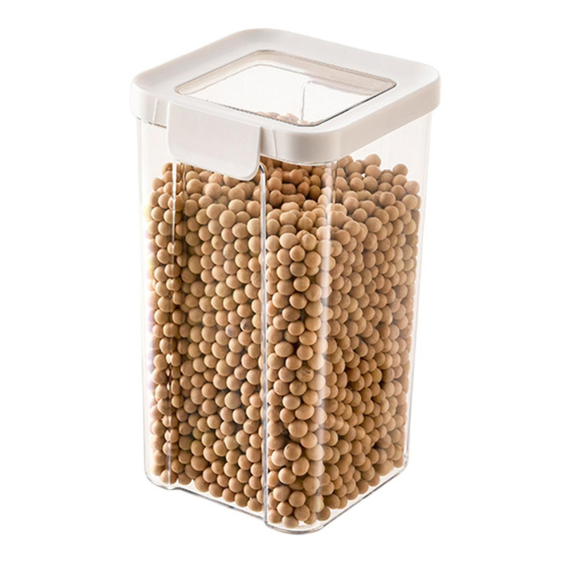 Food Storage Jar with Lid Silicone Sealing Ring Airtight Pantry Organization Pasta Cookies Nuts Food Food Storage Jar with Lid Silicone Sealing Ring Airtight Pantry Organization Pasta Cookies Nuts Food