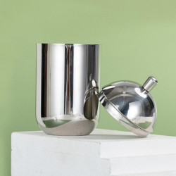 Swab Box Large Capacity Leak-proof Sturdy Smooth Stainless Steel Cotton Swab Container Hospital Supp Swab Box Large Capacity Leak-proof Sturdy Smooth Stainless Steel Cotton Swab Container Hospital Supp