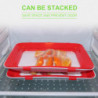 Fresh Keeping Food Storage Case Large Capacity Dust-proof Strong Load-bearing Preservation Tray Hous