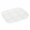 Food Storage Box Food Grade Fresh-keeping Transparent PP Material Fridge Food Container Divided Serv