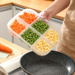 Food Storage Box Food Grade Fresh-keeping Transparent PP Material Fridge Food Container Divided Serv Food Storage Box Food Grade Fresh-keeping Transparent PP Material Fridge Food Container Divided Serv