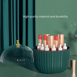 Cosmetics Storage Box with Transparent Lid Dust-proof Reusable Nordic Style Makeup Organizer Househo Cosmetics Storage Box with Transparent Lid Dust-proof Reusable Nordic Style Makeup Organizer Househo