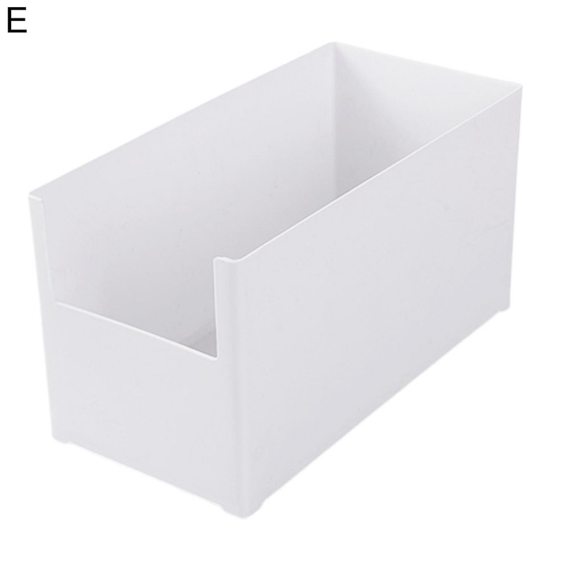 Storage Box Food Grade Space-saving PP Universal Desktop Makeup Organizer Household Supplies