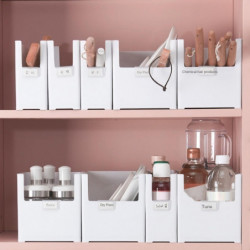 Storage Box Food Grade Space-saving PP Universal Desktop Makeup Organizer Household Supplies Storage Box Food Grade Space-saving PP Universal Desktop Makeup Organizer Household Supplies