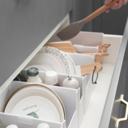 Storage Box Food Grade Space-saving PP Universal Desktop Makeup Organizer Household Supplies Storage Box Food Grade Space-saving PP Universal Desktop Makeup Organizer Household Supplies