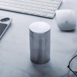 Portable Mini Travel Sealed Stainless Steel Tea Leaves Can Storage Box Container Portable Mini Travel Sealed Stainless Steel Tea Leaves Can Storage Box Container
