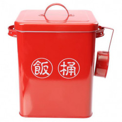 Pet Food Bucket Pet Food Barrel Moisture Proof Pet Food Box For Home (red) Pet Food Bucket Pet Food Barrel Moisture Proof Pet Food Box For Home (red)