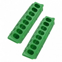 2pcs Birds Feeding Troughs Feeding Food Groove Bowls Pigeon Food Containers 2pcs Birds Feeding Troughs Feeding Food Groove Bowls Pigeon Food Containers