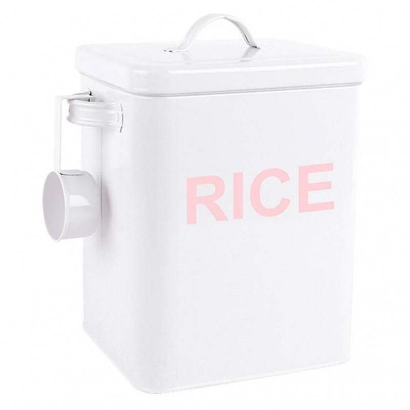 1pc Home Rice Storage Bucket Rice Storage Tank Kitchen Flour Storage Bucket