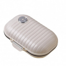 Mini Portable Tablets Dispenser Large Capacity Medicine Box Moisture-proof Sealed Tablets Storage Bo Mini Portable Tablets Dispenser Large Capacity Medicine Box Moisture-proof Sealed Tablets Storage Bo