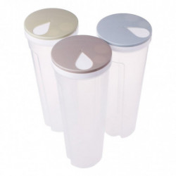 Tall Food Storage Box Spaghetti Noodles Container Grain Cereal Jar Airtight Leak Tall Food Storage Box Spaghetti Noodles Container Grain Cereal Jar Airtight Leak