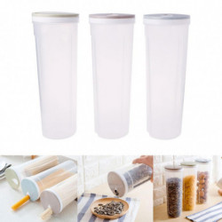 Tall Food Storage Box Spaghetti Noodles Container Grain Cereal Jar Airtight Leak Tall Food Storage Box Spaghetti Noodles Container Grain Cereal Jar Airtight Leak