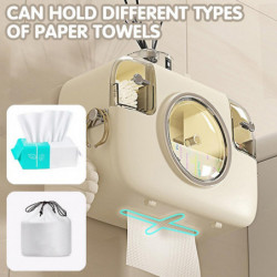 Simple Hexagons/Squared Disposable Washcloth Box Dust-proof Toilet Paper Storage Box for Kitchen Hom Simple Hexagons/Squared Disposable Washcloth Box Dust-proof Toilet Paper Storage Box for Kitchen Hom