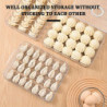 Household Timing Dumpling Box Large Capacity Food Fresh-keeping Box for Kitchen Household Timing Dumpling Box Large Capacity Food Fresh-keeping Box for Kitchen