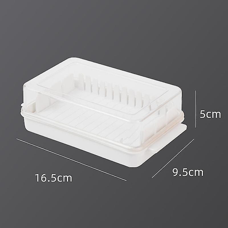 Protable Solid Butter Cutting Storage Box Kitchen Accessories Refrigerator Fresh Keeping Box Breakfast Cheese [...]