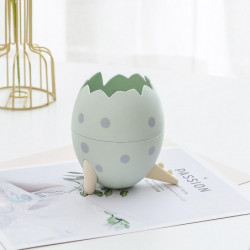 Poubelle Dinosaur Egg Desktop Storage Bucket Clamshell Grande Capacité Multifonctionnel Compact Poubelle Dinosaur Egg Desktop Storage Bucket Clamshell Grande Capacité Multifonctionnel Compact