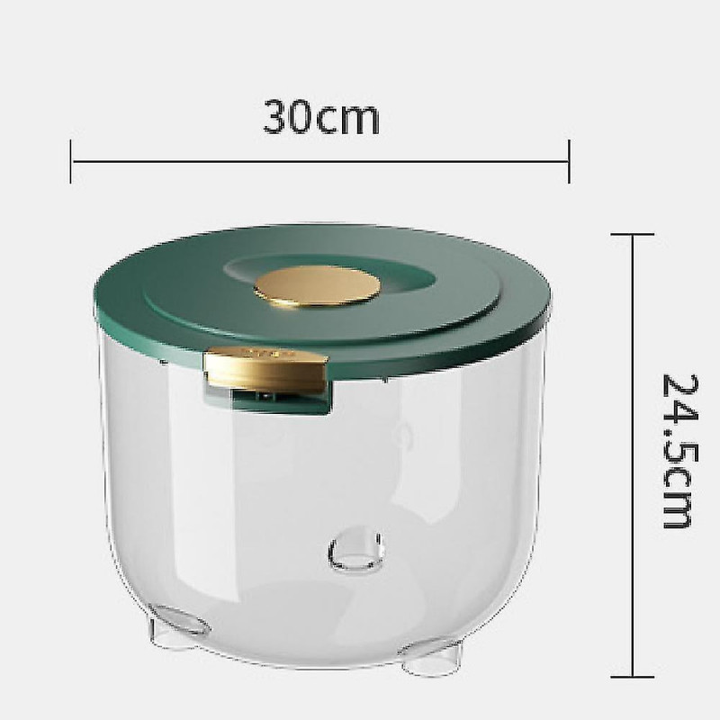 Pet rice barrel, sealed suitable for kitchen insect proof and moisture proof rice tank