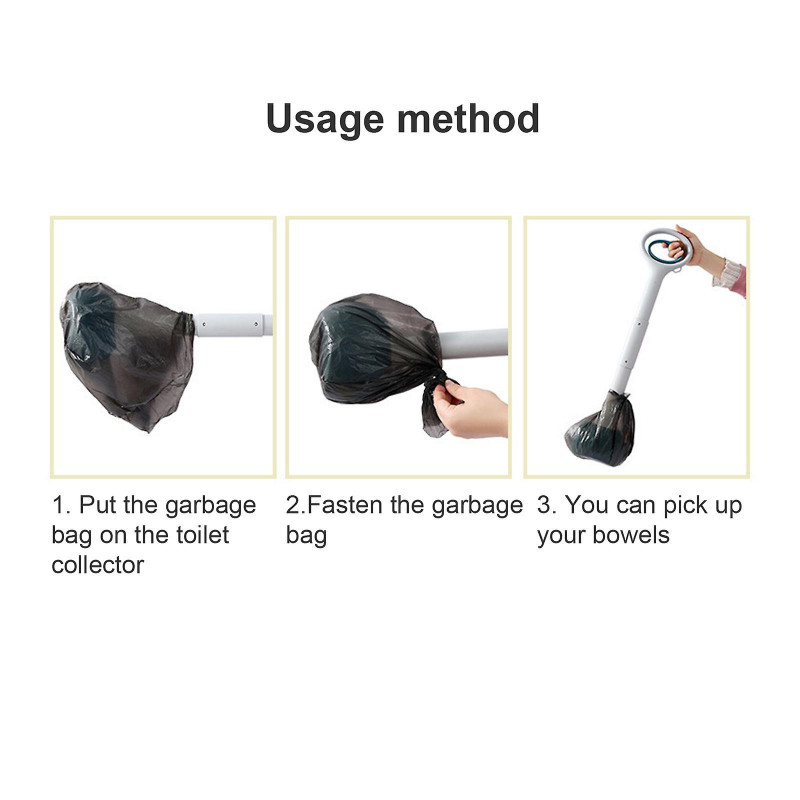 Dog Pooper Scooper Portable Pliable Pliable Pet Pet Toilette Picker Pet Dog Poop Shovel