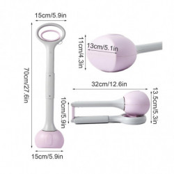 Dog Pooper Scooper Portable Pliable Pliable Pet Pet Toilette Picker Pet Dog Poop Shovel