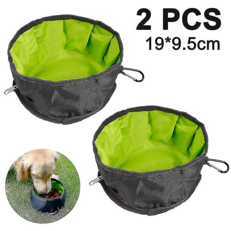 Dog Bowl Travel Bowls Foldable Compatible With Dog Pet, Leak-proof Portable