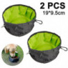 Dog Bowl Travel Bowls Foldable Compatible With Dog Pet, Leak-proof Portable