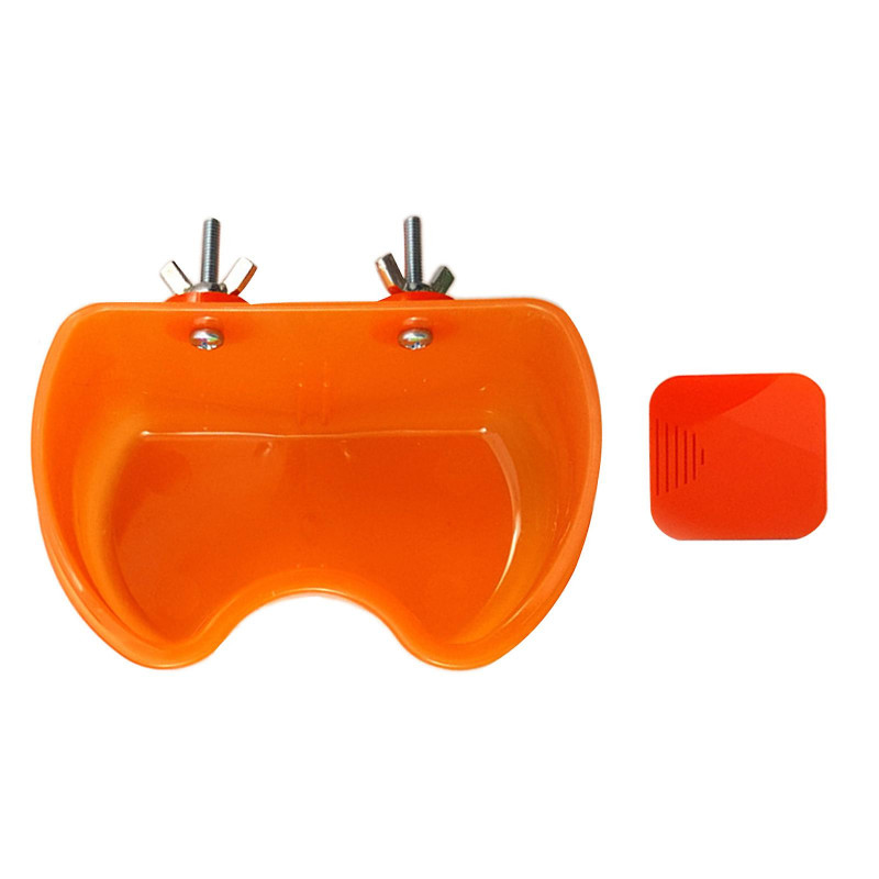 Parrot Birds Water Hanging Bowl Seed Food Container Cage Accessories Durable