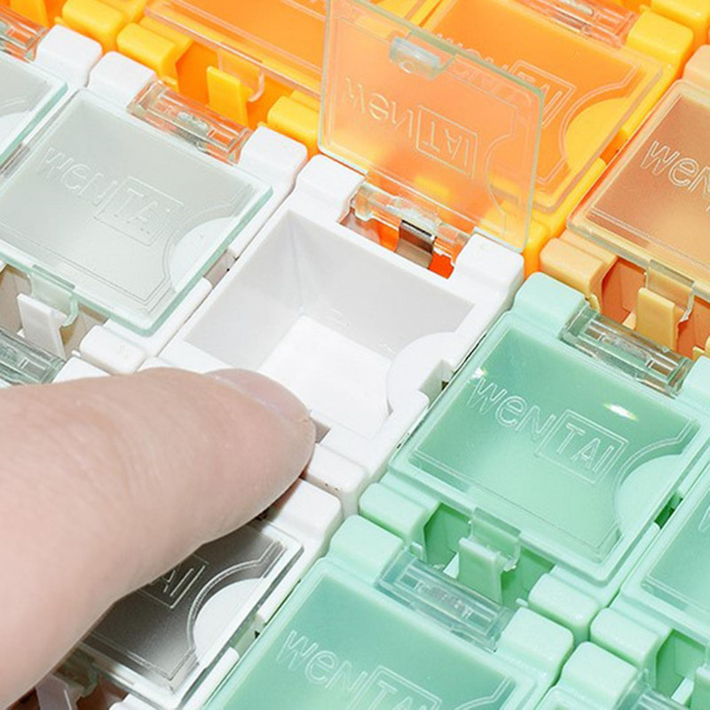 Multi-layer Assortment Box Electronic Components Capacitor Plastic Storage Box