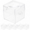 6pcs Convenient Bug Viewers Portable Magnifying Jars Household Magnifier Boxes