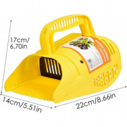 Blueberry Picker Berry Picker Comb Fruit Picking Tool Ergonomique Soft-touch Poignée Handheld Easy Fruit Harvester [...]