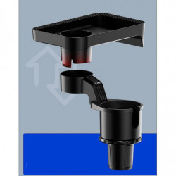Car Swivel Mount Holder Travel Cup Coffee Table Stand Food Tray 360 Swivel Arm Car Swivel Mount Holder Travel Cup Coffee Table Stand Food Tray 360 Swivel Arm