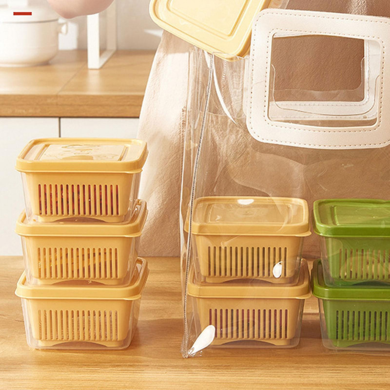 Kitchen Plastic Food Container Durable Food Storage Box Saving Your Time And Money