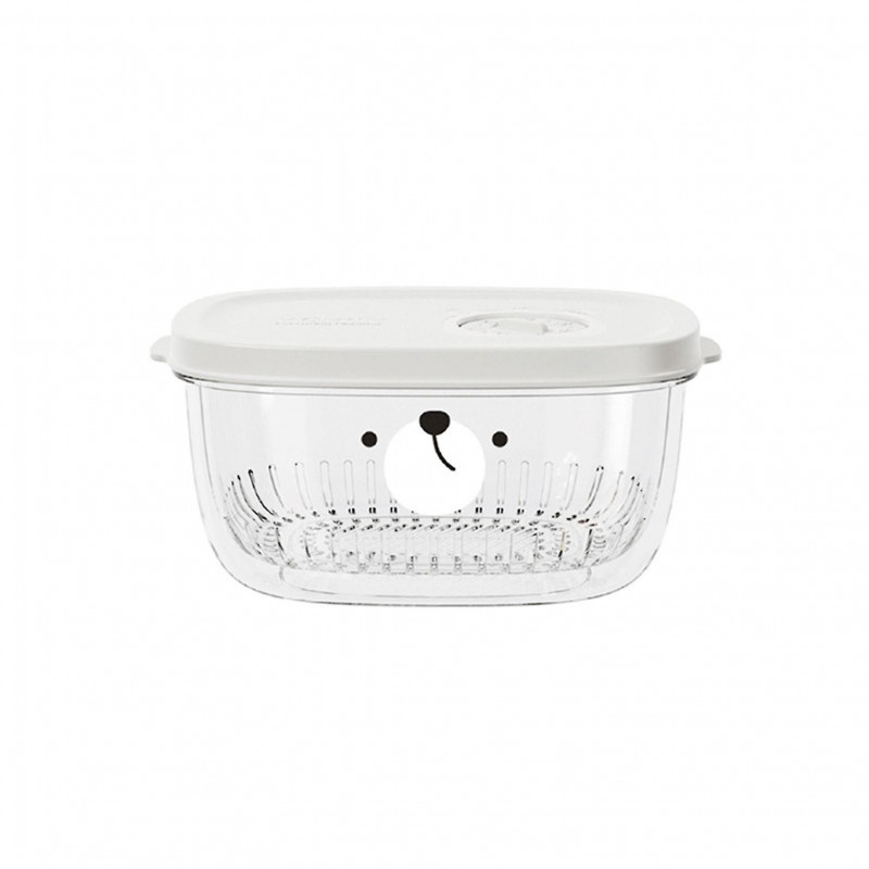 Kitchen Double Wall Storage Box Heavy Duty Storage Boxes For Dry Wet Food Storage