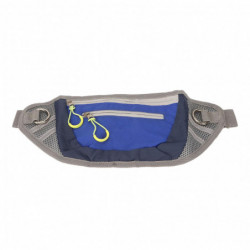 Dog Treat Training Pouch Nylon Multifunction Reflective Strip Pet Treat Bag Holder With Zipper For Outdoor Walking Red