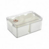 Plastic Flour-rice Container Large Capacity Food Crisp Sealed Box Multifunctional Kitchen Refrigerator Storage Box