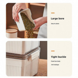 Plastic Flour-rice Container Large Capacity Food Crisp Sealed Box Multifunctional Kitchen Refrigerator Storage Box Plastic Flour-rice Container Large Capacity Food Crisp Sealed Box Multifunctional Kitchen Refrigerator Storage Box