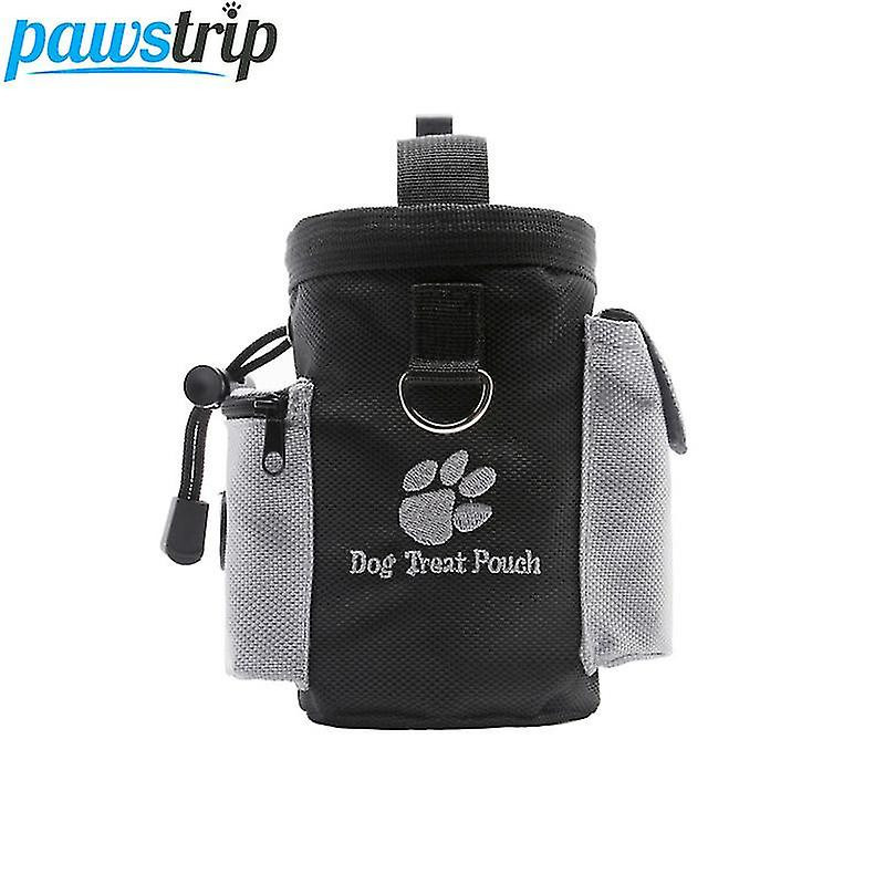 Outdoor Pet Dog Treat Pouch Portable Dog Training Bags Pet Food Container Puppy Snack Reward Waist Bag 12.5*12.5*8cm