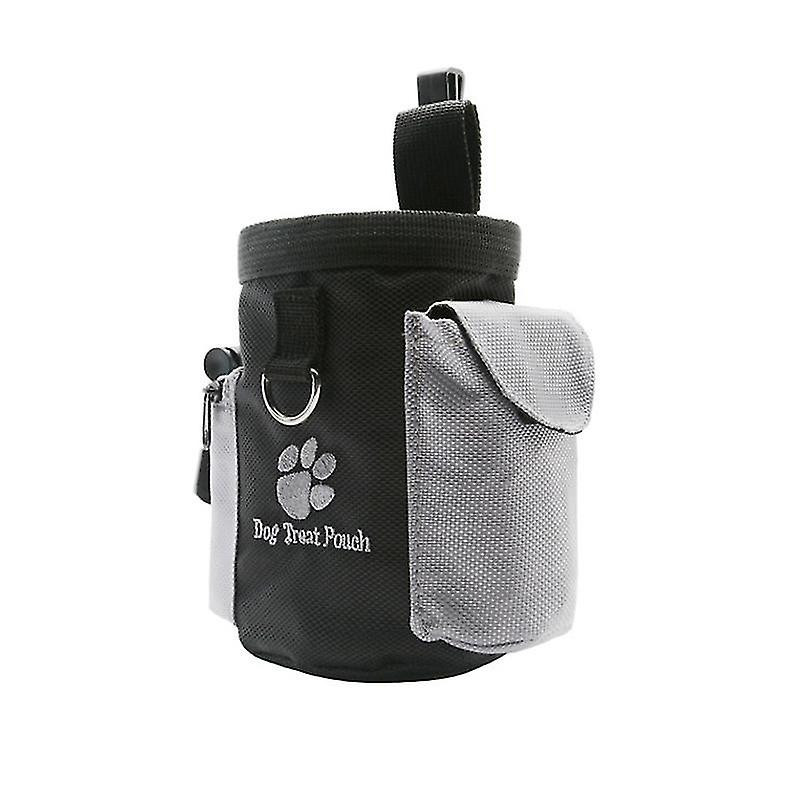 Outdoor Pet Dog Treat Pouch Portable Dog Training Bags Pet Food Container Puppy Snack Reward Waist Bag 12.5*12.5*8cm