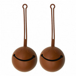 2pcs Feeding Supplies Girls Boy Pacifier Boxes Storage Food Grade Silicone 2pcs Feeding Supplies Girls Boy Pacifier Boxes Storage Food Grade Silicone