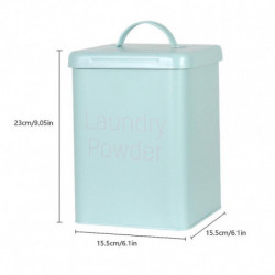 Waterproof Kitchen Laundry Powder With Scoop Storage Tin Bathroom Waterproof Kitchen Laundry Powder With Scoop Storage Tin Bathroom
